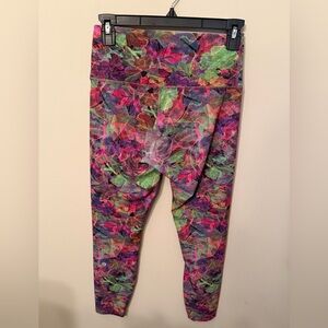 EUC Lululemon Wunder Train HR Leggings Size 8 Multicolor 25” Inseam